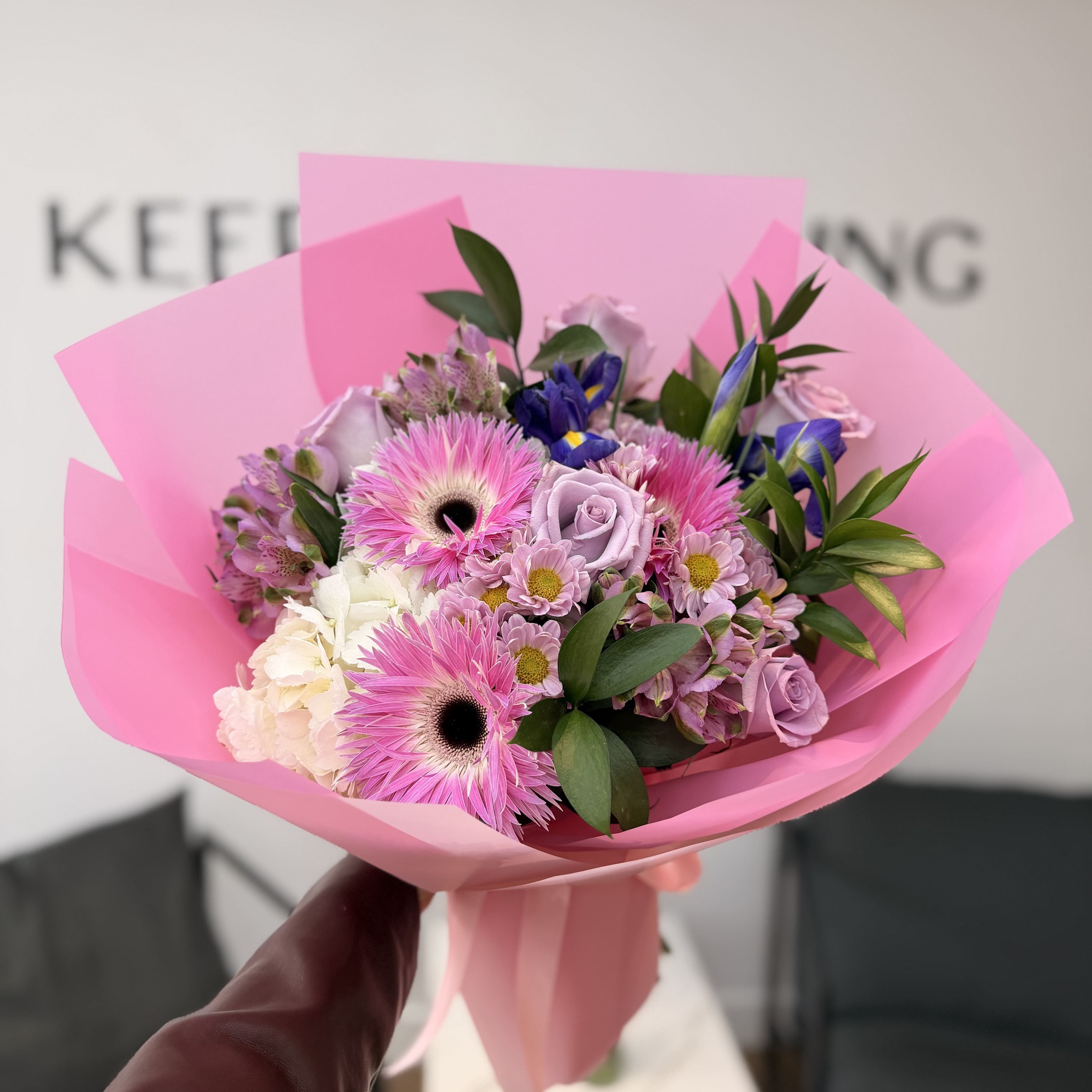 Blush Gerbera Bouquet