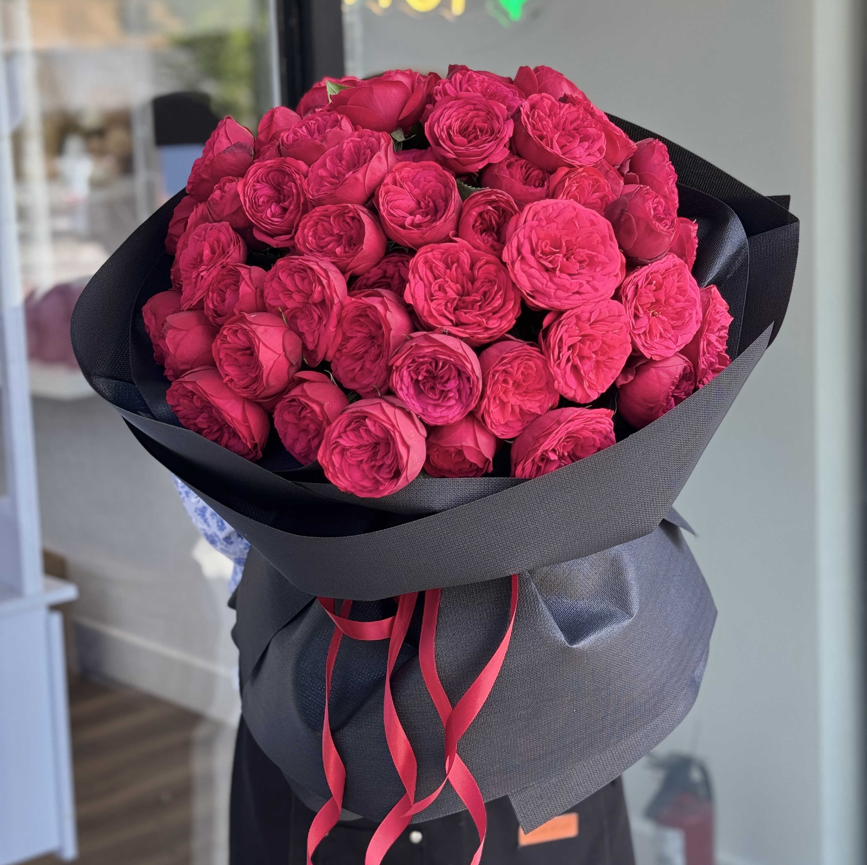 Red Piano Garden Roses